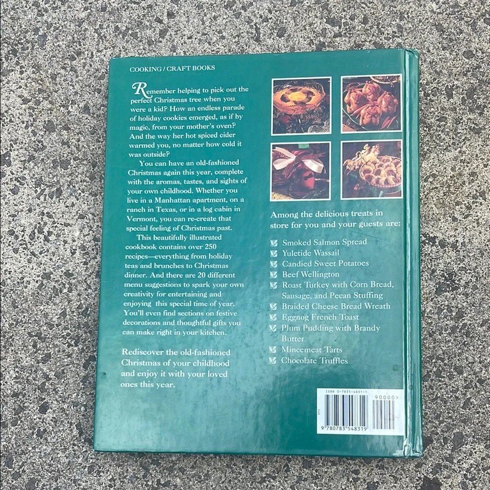 Old-Fashioned Christmas Cookbook‎ - Red and White
